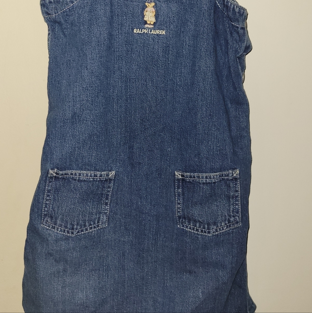 Blue jean, denim Ralph Lauren 💙 adjustable dress size 6x